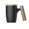 Infuser Mug - Ceramic - 450ml - Black